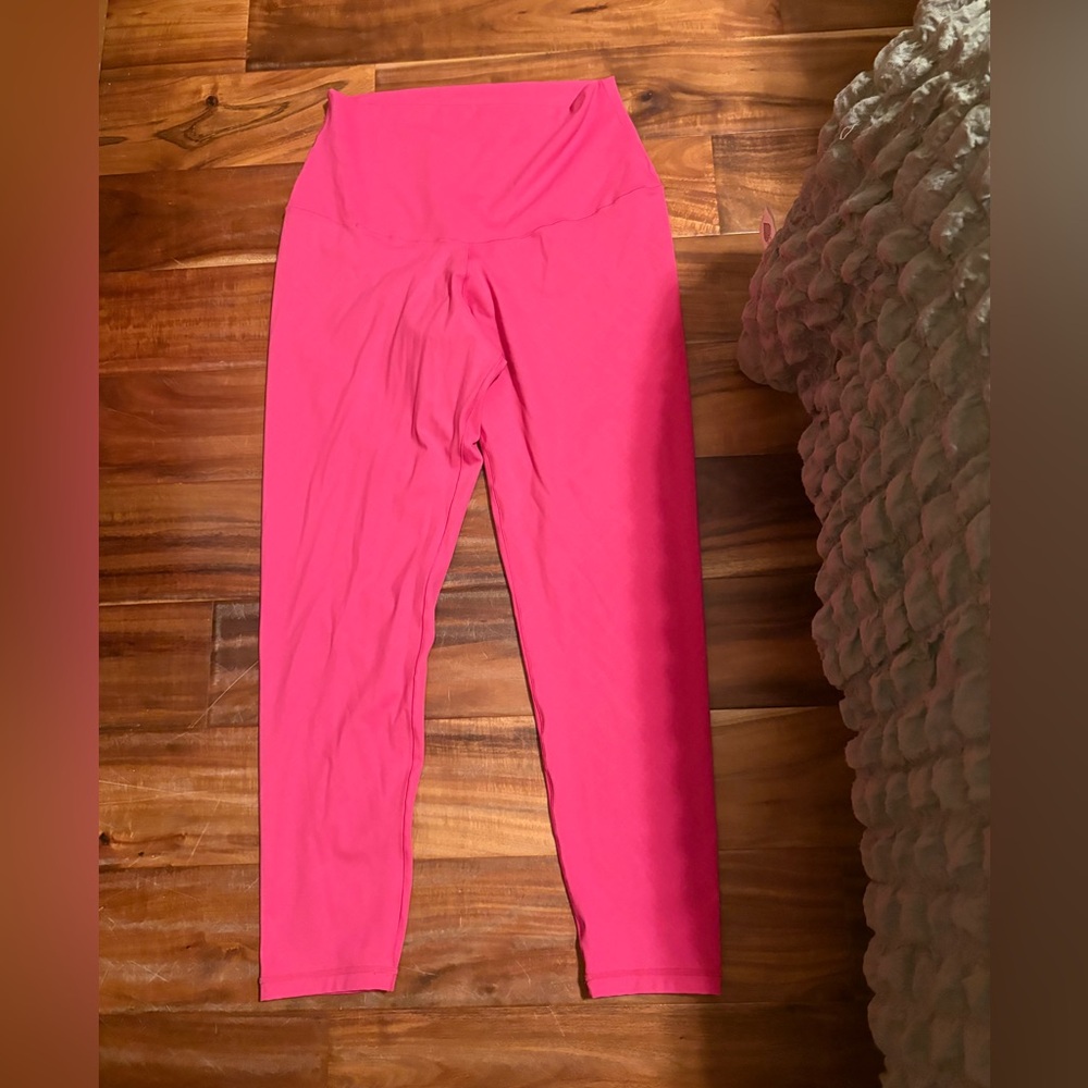 SHEFIT Hot Pink High Waist‎ Compression Leggings Size 2Luxe XL (0470)